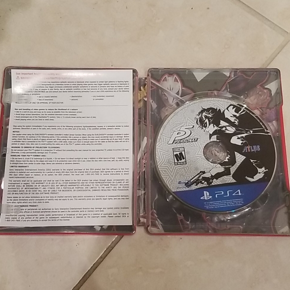 Persona 5 Steelbook Launch Edition Playstation 4 - Picture 7 of 10